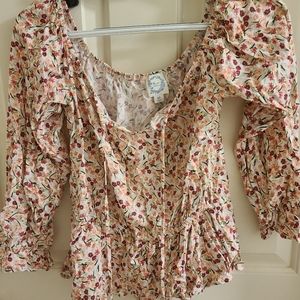 Blue Rain Flower Too